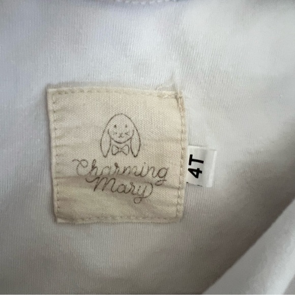 Charming Mary Leotard Ballet Dance Long Sleeved 4T Play Condition Girls Outfit - Picture 5 of 8